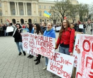25 травня відбудуться акції протесту студентів проти законопроекту "Про вищу освіту"