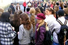 Студенти протестують проти ліквідації вузу