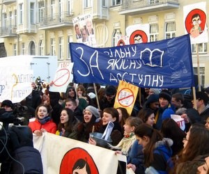 Студенти протестували проти законопроекту Ківалова