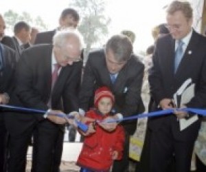 Ющенко відкрив новий дитячий садок на Київщині