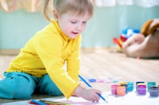 Дитяча розмальовка для знайомства з цифрами