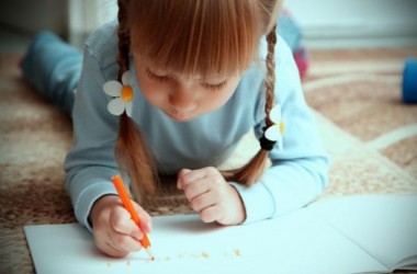 Розмальовка за цифрами від одного до п'яти