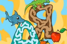 Українська абетка-лабіринт для дошкільників