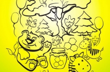 Розмальовка «Вчимось уважно рахувати»