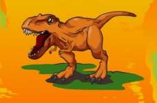 Розмальовка «Знайомство з динозаврами»