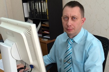 Є. Садовников: Інтерактивна дошка захоплює дітей