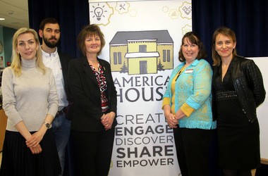 Викладачі з США поспілкувались зі студентами ВМУУ