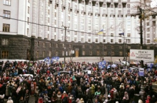 Київські освітяни протестували проти скорочення зарплат