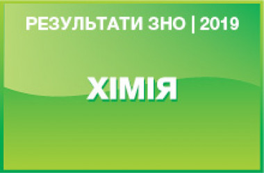 Хімія. Результати ЗНО 2019 року