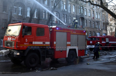 Створено комісію з розслідування причин пожежі в Одесі