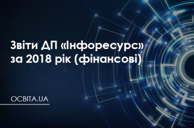 Звіти Державного підприємства «Інфоресурс» за 2018 рік (фінансові)