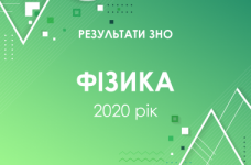 Фізика. Результати ЗНО 2020 року