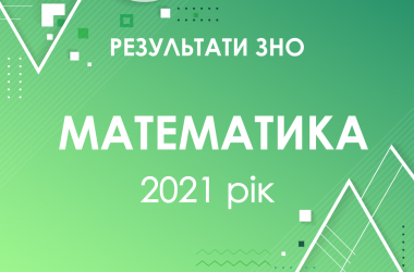 Математика. Результати ЗНО 2021 року