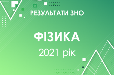 Фізика. Результати ЗНО 2021 року