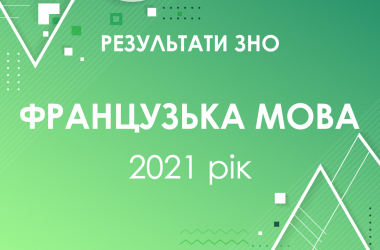 Французька мова. Результати ЗНО 2021 року
