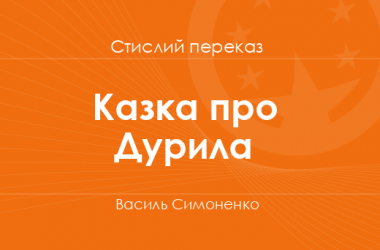 «Казка про Дурила» Василь Симоненко (стислий переказ)