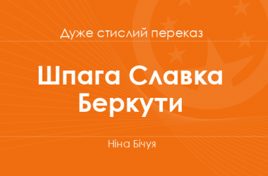 «Шпага Славка Беркути» Ніна Бічуя (дуже стислий переказ)