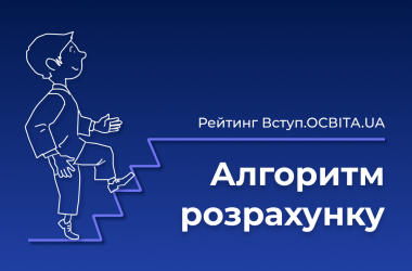 Алгоритм розрахунку рейтингового бала