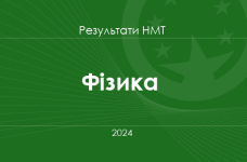 Фізика. Результати НМТ 2024 року