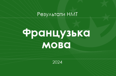 Французька мова. Результати НМТ 2024 року