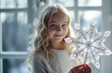 Шаблони для створення зимових декорацій із паперу